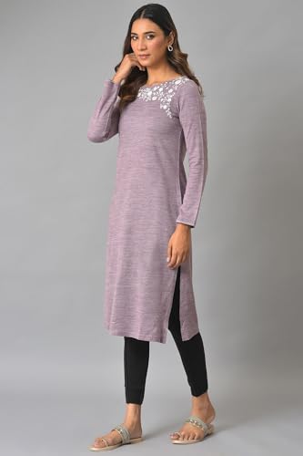 W for Woman Acrylic Women's Asymmetric Kurta