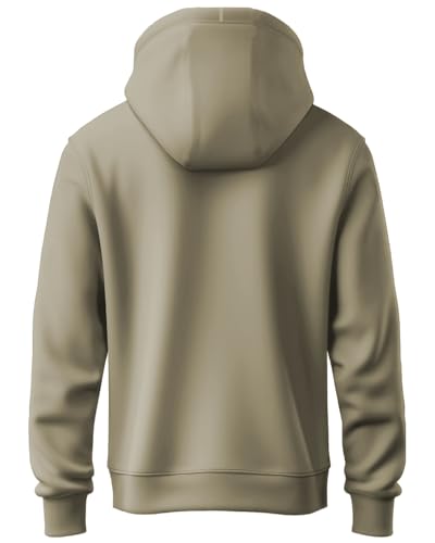ADRO Men's Printed Hoodie, Sky Blue, Size 16.5, Model H24-NYC-SK, Cotton Blend