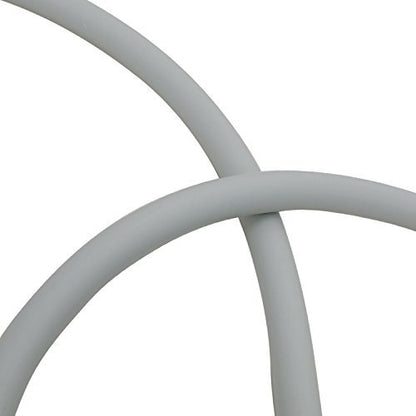 TheraBand Resistance Tubing, 7 Foot Silver, Synthetic Fiber, Model ResistanceTube-Silver7
