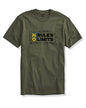 ADRO No Rules No Limits Mens Printed T-Shirt (RNR-M-LIM-OL_Olive_XL)