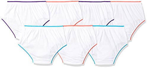 Rupa Jon Printed Panty for Girls, 100% Cotton Fabric, Regular Fit, Pack of 6 Assorted