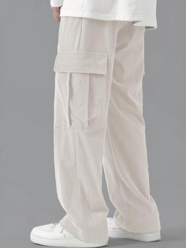 Greciilooks Cargo Joggers For Men  Cotton Loose Fit Utility Pants With 6 Pockets | Durable Outdoor & Hiking Trousers (Available