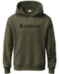 ADRO Men's Cotton Neck Hooded Sweatshirt (H24-RUTH-OL_Olive