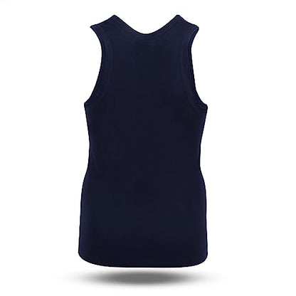 Rupa Jon Sleeveless Vest for Boys, 100% Cotton Material, Round Neck, Pack of 3