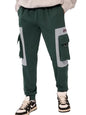The Souled Store Utility Joggers Urban Terrain Men and Boys Elasticated Toggles Leg Closure Beige Printed Cotton Blend Baggy Fit