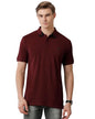 ADRO Premium Cotton Polo for Men (PN23-H-PLN-MR_Maroon_XL)