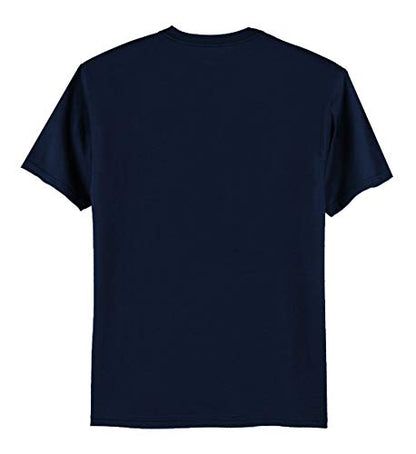 ADRO Be A Warrior Design Printed T-Shirt for Men (RNR-S36-WAR-NB_Navy)