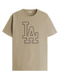 ADRO Mens Printed T Shirt - Premium Cotton Graphic Printed Tshirt - Beige T-Shirt - RN24-LA-BE-XL