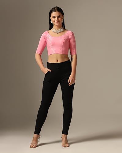 Tagdo Women'S Slim Fit Blouse Pack Of 2 (Combo-5058)