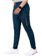 Tee Projekt Lycra Combo Soild & Zippered Pockets Style Regular Fit Track Pant for Men Jogger, Gym Wear, Yoga