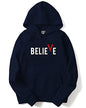 ADRO Men's Cotton Neck Hooded Sweatshirt (H21-M-BVV-NB_Navy_XL)