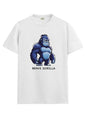 ADRO T Shirts for Boys & Girls || Gorilla Printed T-Shirt || Ages 3-14 || 100% Cotton Round Neck Tshirt for Boys & Girls||KRN-GO
