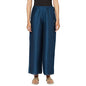 Fabindia Women Silk Waist Tie Up Ijar Pant Cotton_Xs Blue