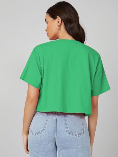 Kotty WomenS Solid Cotton Blend T-Shirt