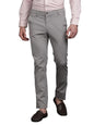 Turtle Men Cotton Stretch Ultra Slim Fit Solid Grey Flat Front Casual Trouser || Pant || Mens Trouser