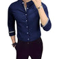 Tee Projekt Casual Cotton Long Sleeve Shirt for Men Formal Wear Regular Wear