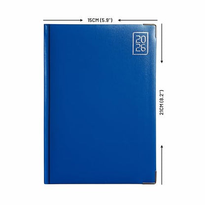 Anupam Fash 2026 Diary With Dates, 2026 Daily Planner Month Cut Index Full Page For Monday-Friday And Saturday-Sunday In One Pag
