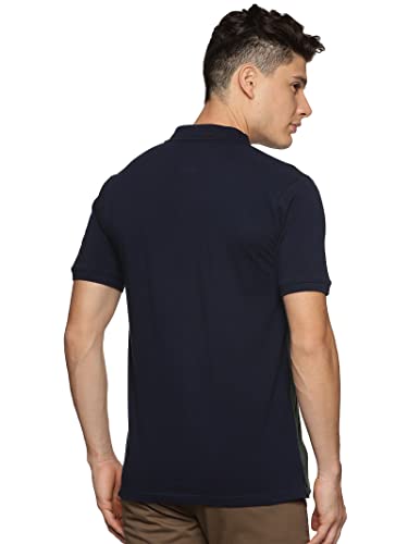 ADRO Premium Cotton Multicolor Polo T-Shirt for Men (PN23-S6-NBSG_Stone Green)