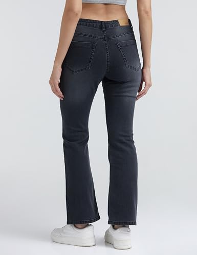 INKD Classic Womens Jeans (INKSS24WJN-410_Graphite