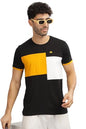 ADRO Tshirt for MenMulti Color T-Shirt for MenCotton T-ShirtMens TshirtRN8-24-BLMUWH-XL
