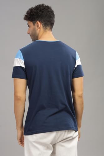 ADRO Tshirt for MenMulti Color T-Shirt for MenCotton T-ShirtMens TshirtRN8-24-SKWHNB
