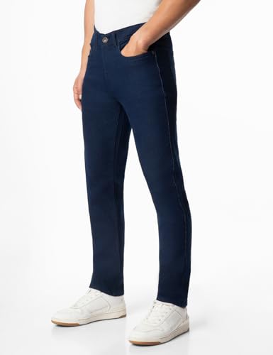 INKD Mens Regular Jeans (INKAW23MJN-020_Indigo-Deep Sea