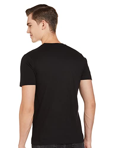 REVOLT Solid Slim Fit Men's Casual Round Neck 100% Cotton T-Shirt-with Graphic Print, Logo Branding