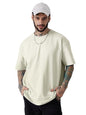 The Souled Storesolids: Off Whiteoversized T-Shirts