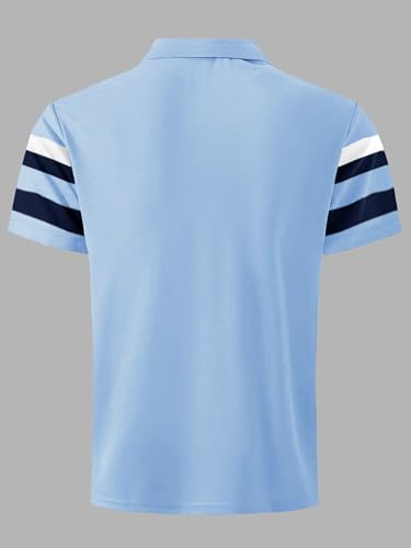 Noble Monk MenS Regular Fit Polo Neck T-Shirt | Half Sleeve | Casual T-Shirt