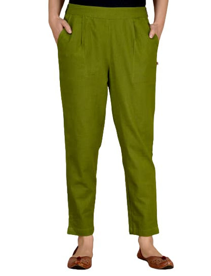Digital Shopee Women Casual Formal Western Stylish Rayon Trouser Regular Fit Plain Pants Lowers Bottom Wear Office Wear |Ds-Pant