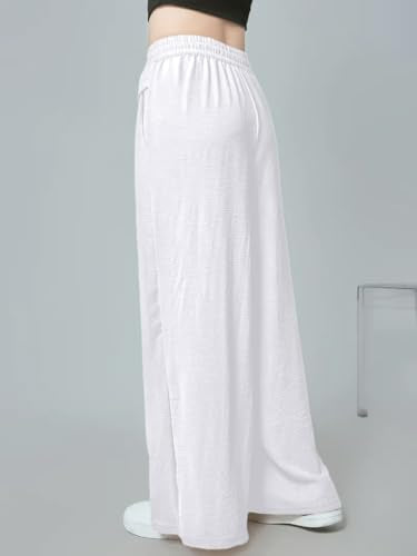 Greciilooks WomenS Loose High Rise Textured Trousers | High-Waisted Pant | Korean Trousars (Available In Plus Size And Combo Pa