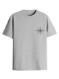 ADRO Tshirt for Men | Printed T Shirt for Men | 100% Cotton Tshirt | Graphic Printed T-Shirt | Chest Printed Tshirt | Unisex Tsh
