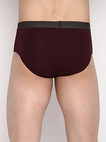 Rupa Modern Regular Solid Frontline Colors Mens Mini Briefs | Soft-Touch Cotton Stretch | Snug Fit | Breathable Fabric | Pack o