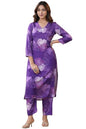 ANNI DESIGNER Womens Cotton Blend Floral Co-Ord Set