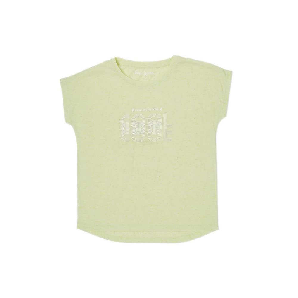 Pepe Jeans GirlS Regular T-Shirt (Pg502890_Lime 10)