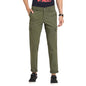 Turtle Men Cotton Stretch Green Solid Cargo Pant