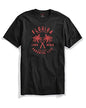 ADRO Florida Paradise Life Mens Printed T-Shirt (XL, Black)