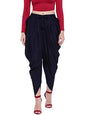 Digital Shopee Women Stylish Dhoti Pants Salwar Bottom Wear For Girls/Womens/Ladies (Xl, Navy Blue)