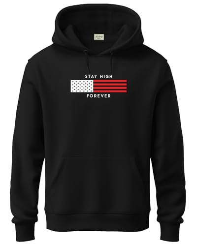 ADRO Hoodies for Men | Printed Hoodie for Men | Cotton Hoodie | Mens Hoodies | Sweatshirt for Men | Hooded Regular Fit Hoodie | 