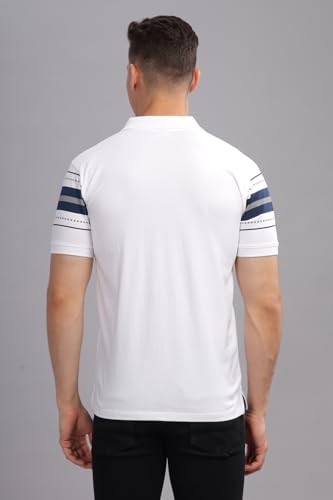 ADRO Polo Regular Fit T-Shirt for Men| Printed Polo T-Shirt | Cotton Polo T Shirt Also in Plus Size|Pnop24-L1