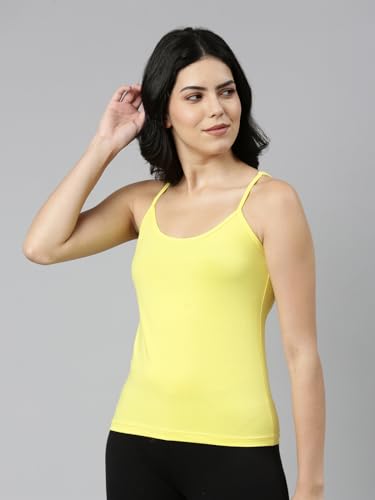 Rupa Jon Solid Color Camisole for Women, 100% Cotton Fabric, Regular Fit, Pack of 1