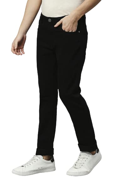 High Star Men Black Jean Slim-Fit Stretchable Jeans