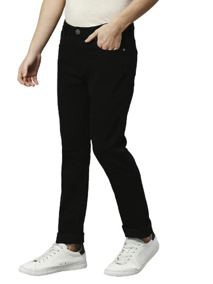 High Star Men Black Jean Slim-Fit Stretchable Jeans
