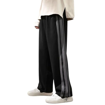 Nobero MenS Loose Sweatpants (1M-Bwjg-R0147_Black