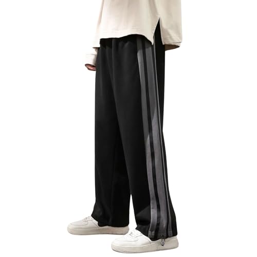 Nobero MenS Loose Sweatpants (1M-Bwjg-R0147_Black