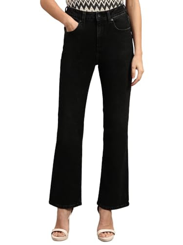 Vero Moda WomenS Bootcut High-Rise Black Jeans