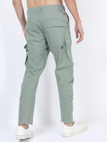 Ketch MenS Relaxed Casual Pants (Khtr000297_Slate Grey