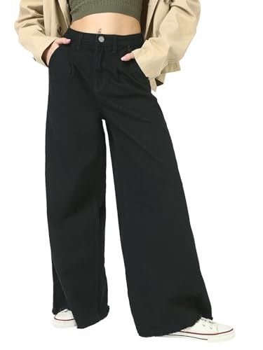 Bewakoof WomenS Washed Flared Pure Cotton Jeans_662161_Black_30