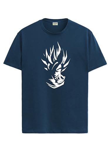 ADRO Tshirt for Men | Printed T Shirt for Men | 100% Cotton T-Shirt |Printed T Shirt | T-Shirts | RN24-GOK-SB-S Teal