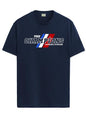 ADRO Men's Graphic Printed 100% Cotton T-Shirt - Regular Fit, Printed T-Shirts for Men (RN24-CMP-NB_Navy_XL)